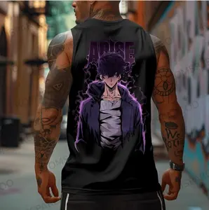 ARISE like a true hunter – this edgy Solo Leveling tank top fuses anime vibes with performance fit, built for warriors chasing limits every day