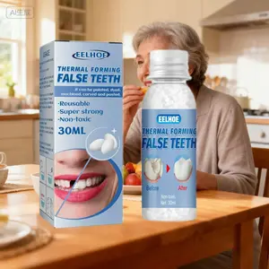 EELHOE Dental Filling Kit – DIY Moldable Gel for Temporary Tooth Restoration, Helps Repair Chips, Gaps, and Cracks. Simple, Safe, and Effective for Everyday Use.