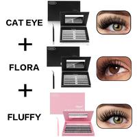 Combo4: Cat eye/Fluffy/Flora