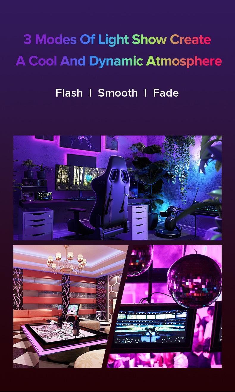 SANSI RGBW LED Color Changing Light Bulb with Remote Control, 2000LM 120W Equivalent, 10 Color Choices, Timing, Dimmable, A21 18W E26 Decorative