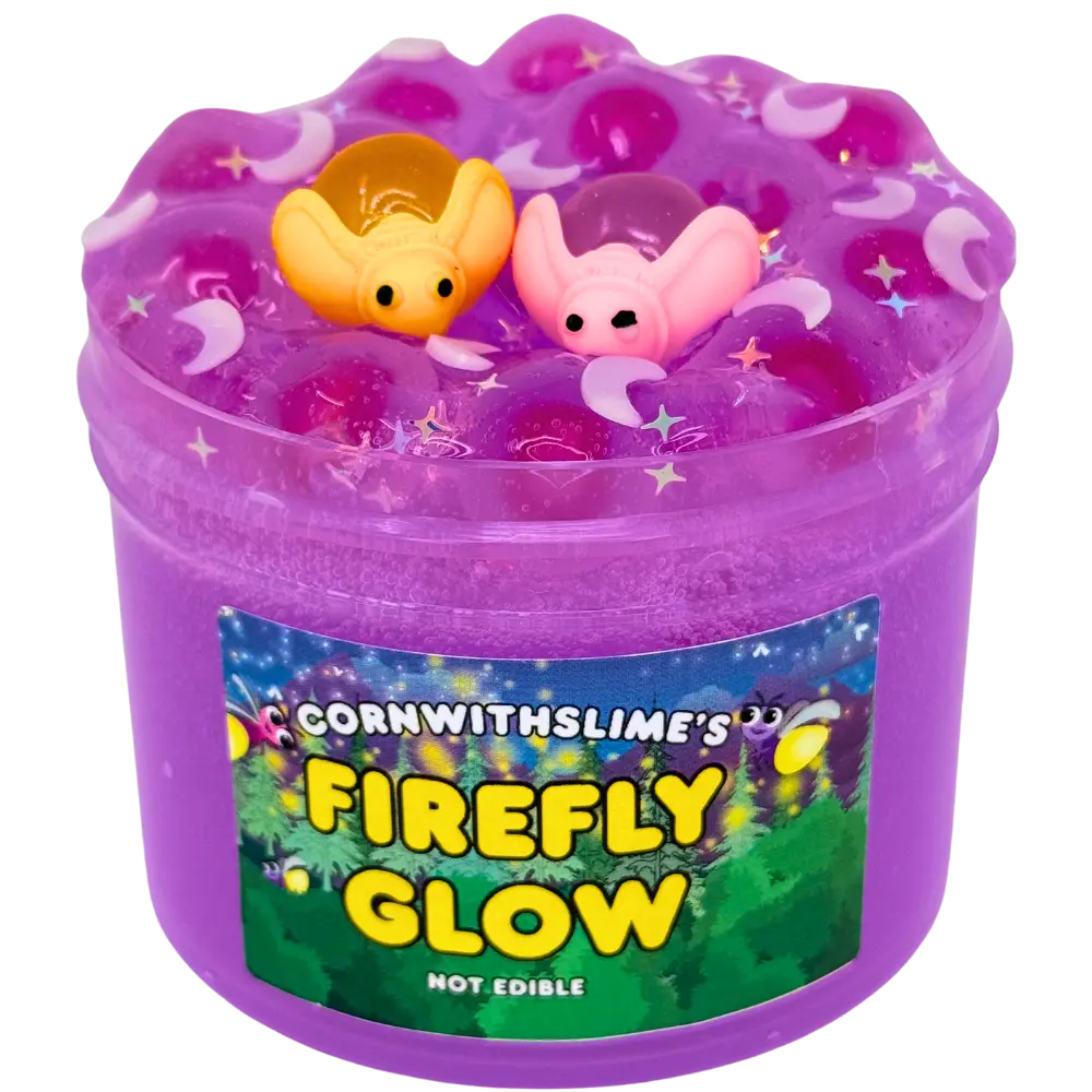 Firefly Glow 8oz Slime Frogspawn Texture Scented Jelly Beans