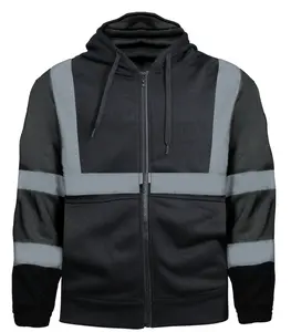 Fullzip Reflective Fleece Hoodie (260gsm)