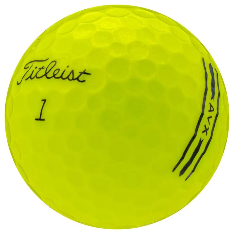 Titleist AVX Yellow 2024 - Pristine Golf Balls, Golf Gear