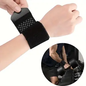 1x Adjustable Sports Wrist Band Brace Wrap Support Strap Carpal Tunnel Bandage