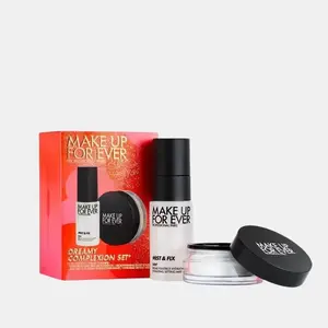 Dreamy Complexion Value Set ($55 Value) - Ultra HD Microfinishing Loose Powder Full and Setting Spray Duo - Make Up For Ever Dreamy Complexion Value Set ($55 Value) - Ultra HD Microfinishing Loose Powder Full and Setting Spray Duo - Make Up For Ever