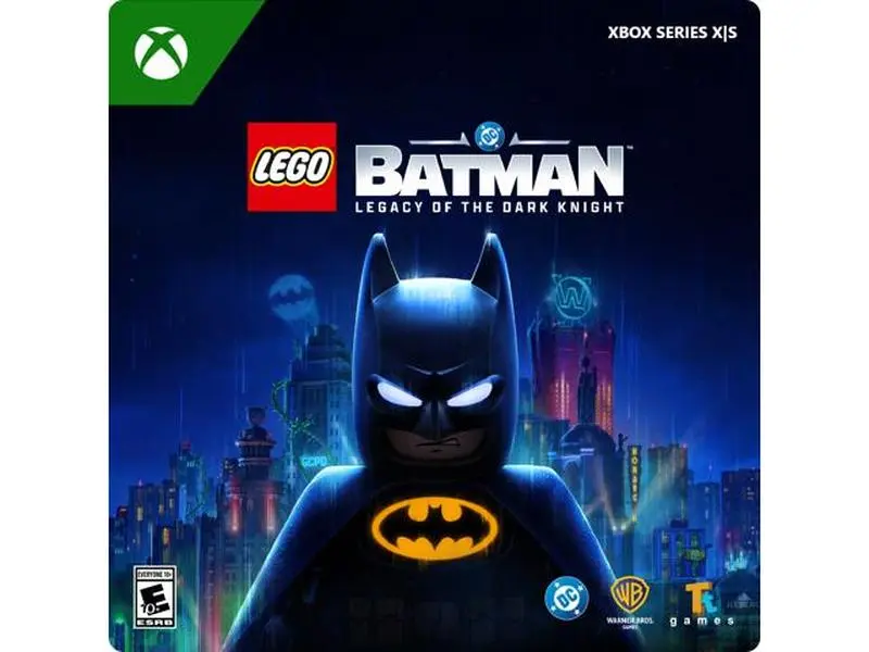 LEGO Batman: Legacy of the Dark Knight Digital Game - WB Games, Xbox Series X-S Digital Code, Everyone 10+, Multiplayer Mayhem