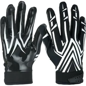 Football Gloves Men Women Boys, Youth Football Gloves, Ultra Sticky  Palm Tacky Grip Gloves Youth Adult, Enhanced Performance Receiver Glove