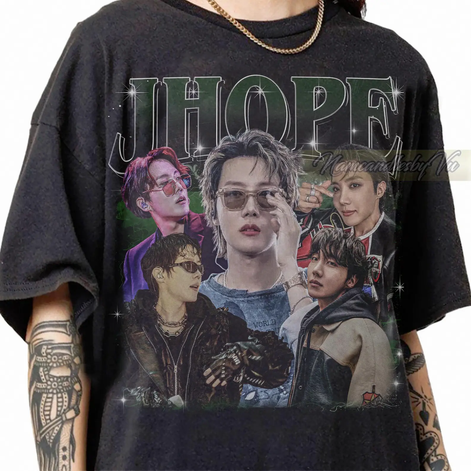 Vintage 90s Bootleg Retro J Hope T-shirt, J Hope Kpop Music Fan Gifts Tee, Retro J Hope Graphic Vintage T-Shirt For Man And Women
