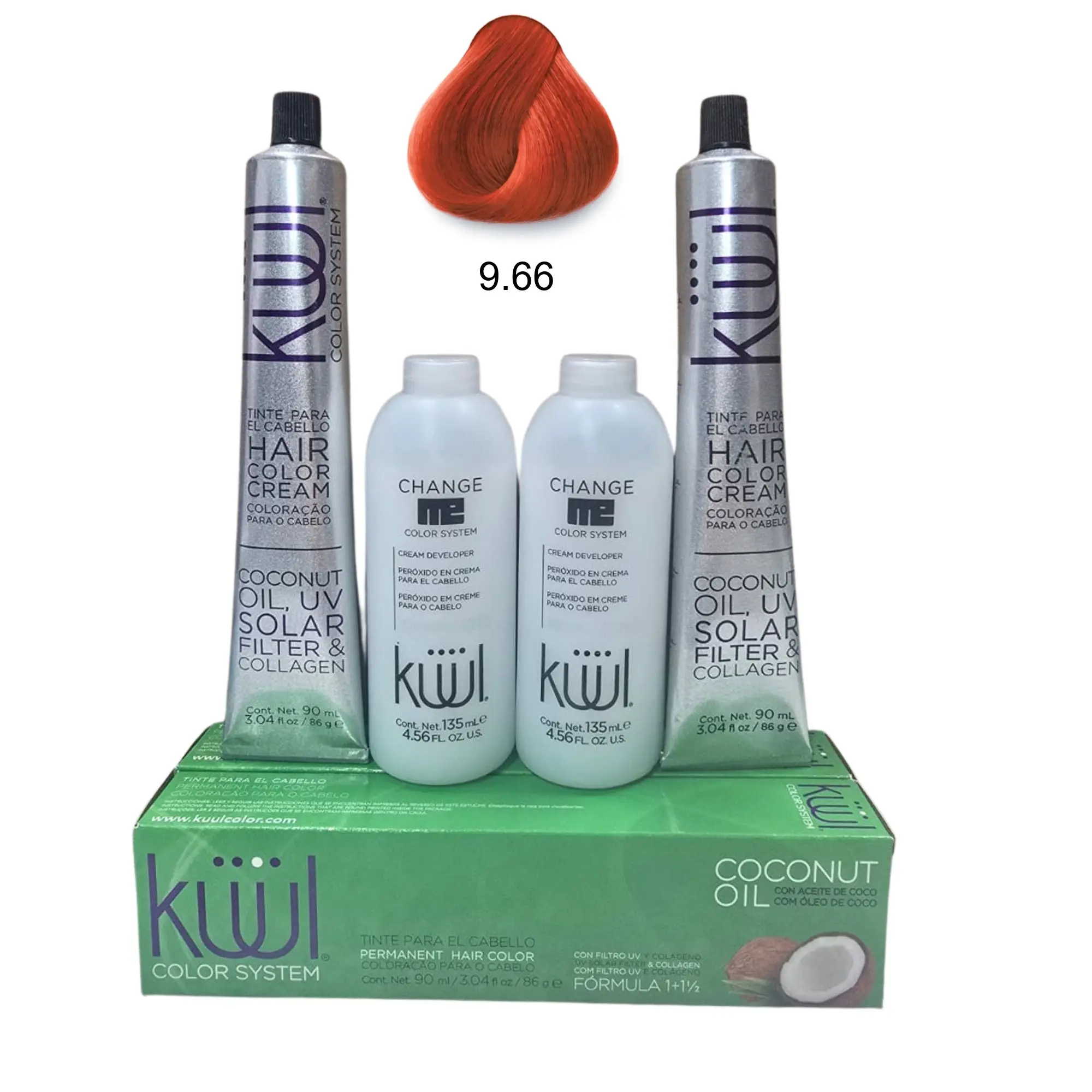 9.66  Very Light Bright Red Blonde