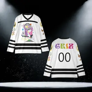 Griz Jersey, Griz Hockey Jersey, Unisex Music Festival Merch, Edm Music Festival Merc, EDM Rave Hockey Jersey