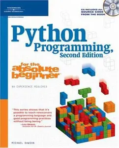 USED Book - Python Programming for the Absolute Beginner, Second Edition by Michael Dawson (Paperback) - english