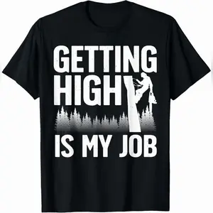 Funny Lumberjack Design For Men Women Arborist Tree Cutters T-Shirt Soft Fit T-Shirt