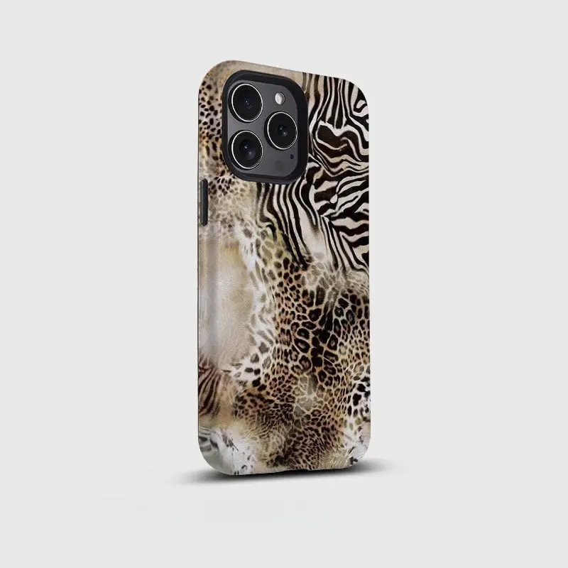 Animal Print Cheetah Zebra Tiger phone case for use with iPhone 17 air 16 Pro max 15 plus 14 Pro 13/12/11/X/XR/XSMAX sublimation phone case compatible with Samsung Galaxy S25 ultra S24 plus S23 FE S22/S21 anti-yellowing aesthetic phone case