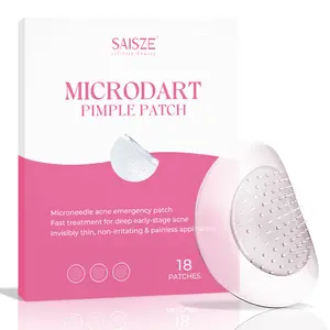 SAISZE Micro Point Pimple Patch for Face - Hydrocolloid Formula for acne care, 18 Count,Suitable for All Skin Types - Acne, Skincare