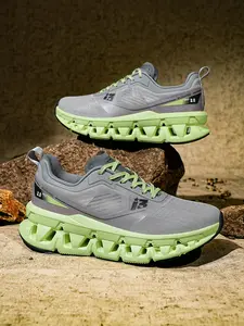 Men's Casual Running Shoes, All-Terrain Grip, Non-Slip Breathable Mesh, Lightweight Outdoor Hiking Sneakers, Fashion Fitness Trainers