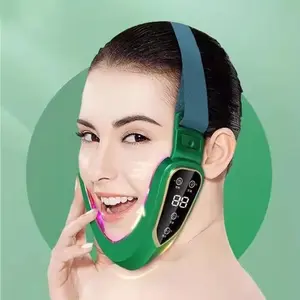 V Face Facial Lifting Device with Heat Therapy, 6 Modes, Beauty Care Massager, Portable Gift, Unisex, Suitable for All Skin Types