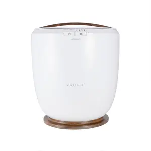 Zadro Medium Towel Warmer Bucket Bamboo Lightweight Bath Cozy Luxe large towel warmer spa-like experience