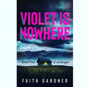 Violet Is Nowhere (Soft Cover SIGNED) - A psychological thriller with a near-future twist