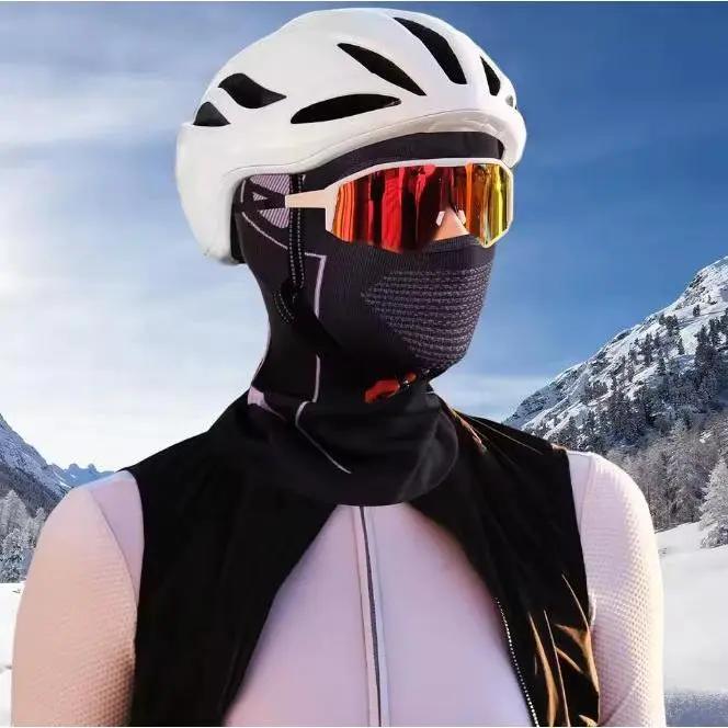 High Stretch Full Head Balaclava, Unisex Windproof Face Mask for Motorcycle & Skiing, Breathable All-Season Under-Helmet Protection
