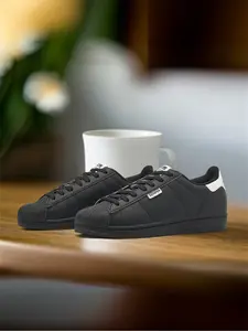Unisex 2026 Spring Black Samurai Black Shoes, All-Black Retro, Sports Casual Versatile Sneakers