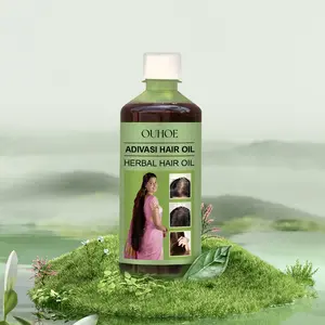Herbal Hair Oil Gentle Nourishing Scalp Strengthening Shine Cleansing Scalp Care Smooth Hair Oil, Natural Ingredients, Safe for Daily Use