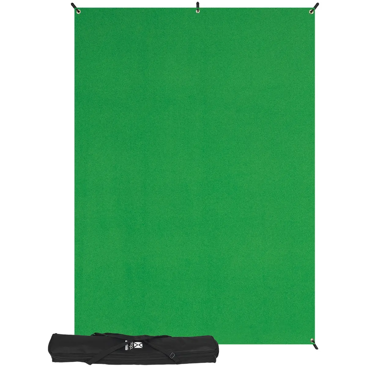 Westcott 5x7' X-Drop Wrinkle-Resistant Backdrop Kit, Chroma-Key Green
