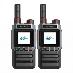 JISTONG MC-720 4G public network walkie-talkie, made of sturdy zinc alloy, with a communication range covering the entire country, plus ANC noise reduction, suitable for off-road hiking, industrial buildings 2-way radio