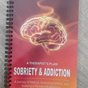Addiction Recovery Theme Spiral Notebook, Core Information and Design Interpretation, Ideal for Personal Reflection and Journaling