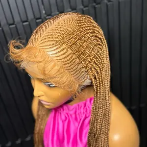 Full lace matt braided wig braid wig for black women 35inches