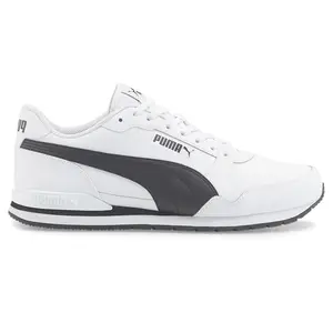 PUMA Mens St Runner V3 Lace Up Sneakers Shoes Casual - White