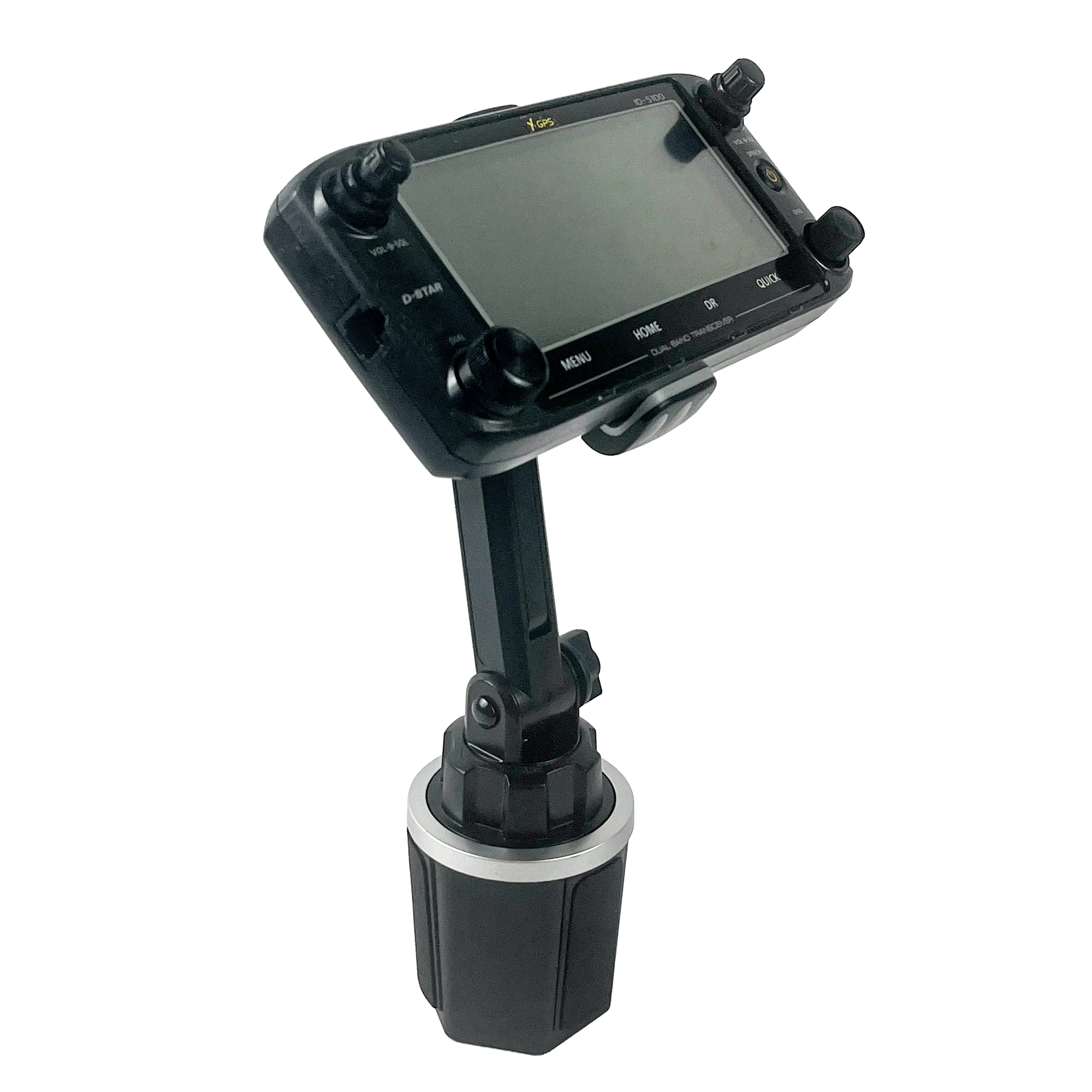 Cup Holder Mount For The Icom ID-5100 IC-706 No Icom Remote Head Bracket Needed!