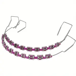 Fashion Fake Braces -Non-Orthodontic CosmeticAccessory in Multiple Colors for Oral Use