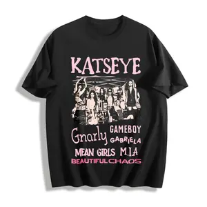 Katseye Beautiful Chaos Tracklist Shirt, Katseye Kpop Shirt, Katseye Gnarly Shirt, Gabriela Shirt, Katseye Soft is Strong Tee