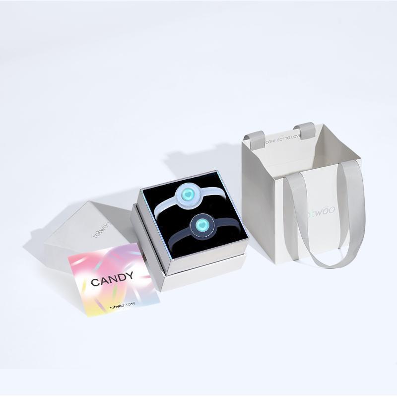 Totwoo Candy Original Long Distance Touch Bracelets Magic Smart Jewelry Functional Love Connect Gift For Boyfriend Girlfriend Family