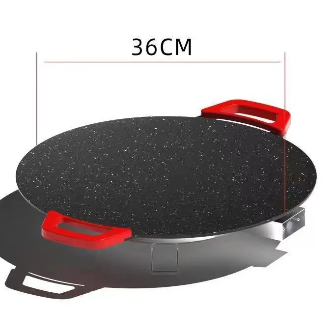 1500W Portable Electric Korean BBQ Grill, Indoor Smokeless Grill, Non ...