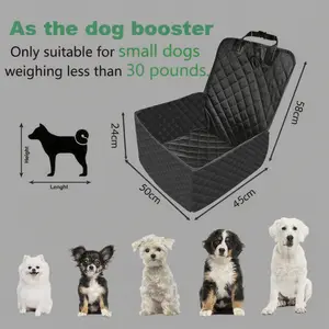 Pets Dog Car Seat Cover, Waterproof Front Seat Protector for SUV Truck Sedan, Pet Safety Travel Comfort System with Universal Fit
