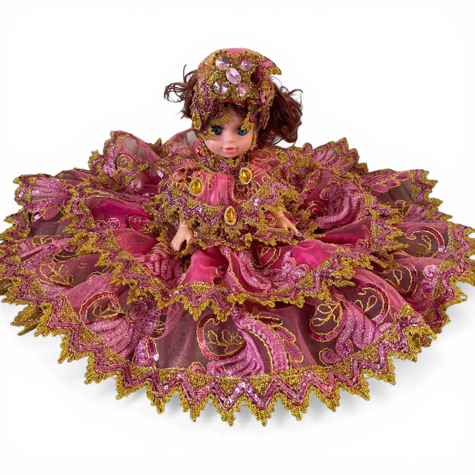 Handmade Obba Spiritual Doll in Pink-Gold Dress, Yoruba Santeria Orisha  Religious Decoration, African Religious Altar Figurine with Cultural  Significance and Handcrafted Artistry, Collectible Spiritual Gift - TikTok  Shop