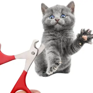 Cat nail clippers for Small Dog Cat Professional Puppy Claws Cutter Pet Nails Scissors Trimmer Grooming and Care Cat Accessories, Paw Trimmer