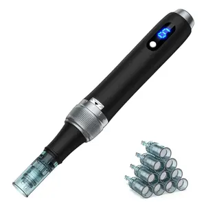 0.25mm Microneedle Derma Roller Pen - Micro Needle Roller Pen for Skin Tools for Men and Women Home Use