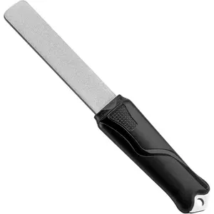 Dual-Grit Diamond Sharpening Stone File Garden Tool Knife Sharpener Coarse 325 / Extra Fine 1200 Grit for Lawn Mower Blade, Axe, Hatchet, Hedge Shears, Chisels, Drills Fathers Day Gift