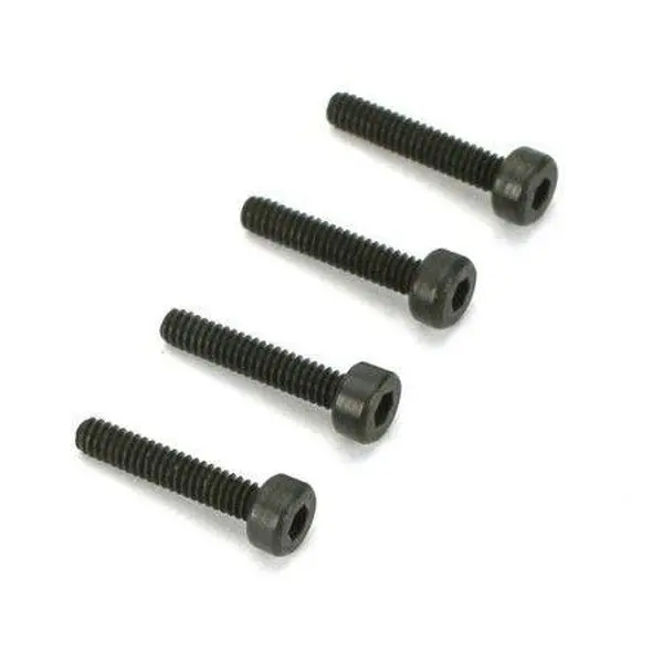 3.0 mm x 15 in. Socket Head Cap Screws - Black Oxide - Pack of 4