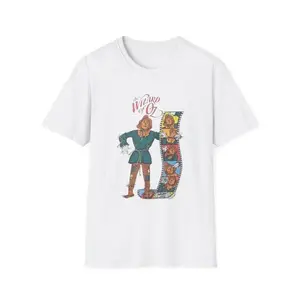 Emerald Fantasy Scarecrow Shirt, Jonathan Bailey T-Shirt, Wicked Movie Musical Merch, Musical TPro Teamre Gift, Graphic, Unisex, Streetwear