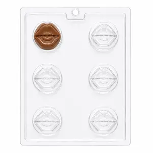 Baddie Lips Chocolate Covered Oreo Mold – 6 Cavity Treat Mold