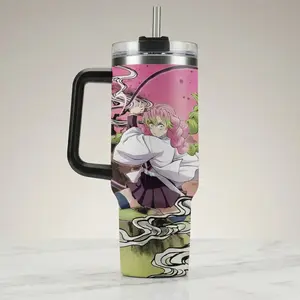 Mitsuri Kanroji Kimestu no Yaiba Demon Slayer Anime 40oz Stainless Steel Tumbler