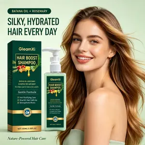 Plant Extract Haircare Shampoo - Rosemary Oil Moisturizing Cleanser, Gently Cleanses, Lightens Hair, Nourishes Natural Luster for Smooth Tresses