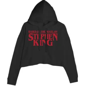 Based On The Novel By Stephen King Cropped Hoodie Sweatshirt