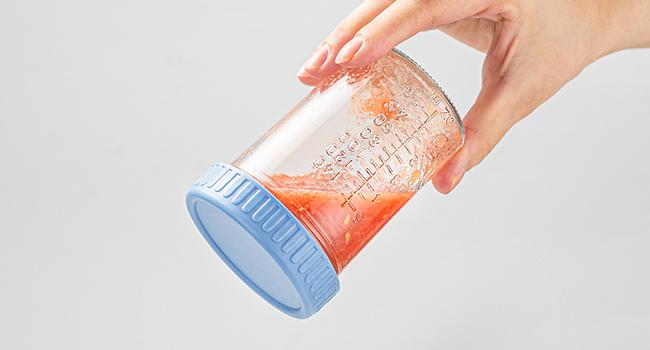 6 Pack 4oz Glass Baby Food Storage Containers with Lids, Leakproof BPA Free Baby Food Jars, Microwave Dishwasher Freezer Safe, Reusable