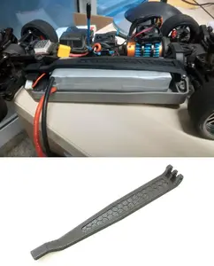 Tall Battery Strap Upgrade for Thick 3s LiPo Batteries Traxxas 4-Tec 2.0 (4TEC) (WHITE ONLY)