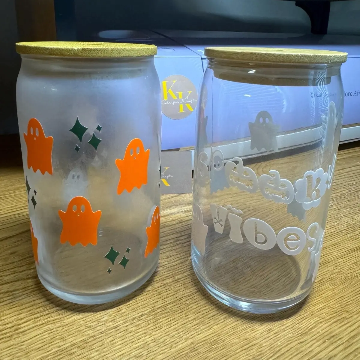 Color Changing Halloween Glass Drinkware