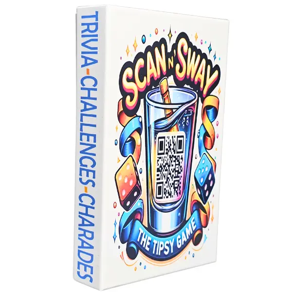 Scan N Sway Fun Adult Drinking Game for Parties, Drinking Card Game